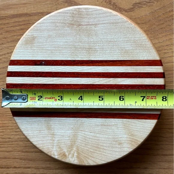 Rotating Display / Lazy Susan Handcrafted! 8 inch - Picture 3 of 5